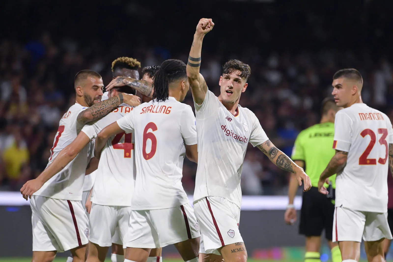 zaniiolo salernitana roma