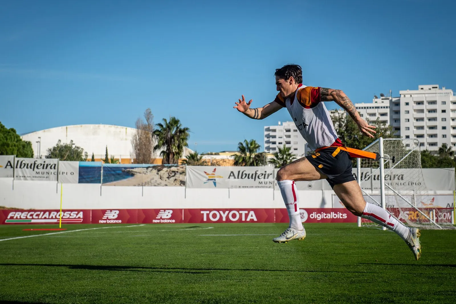 zaniolo allenamento 1