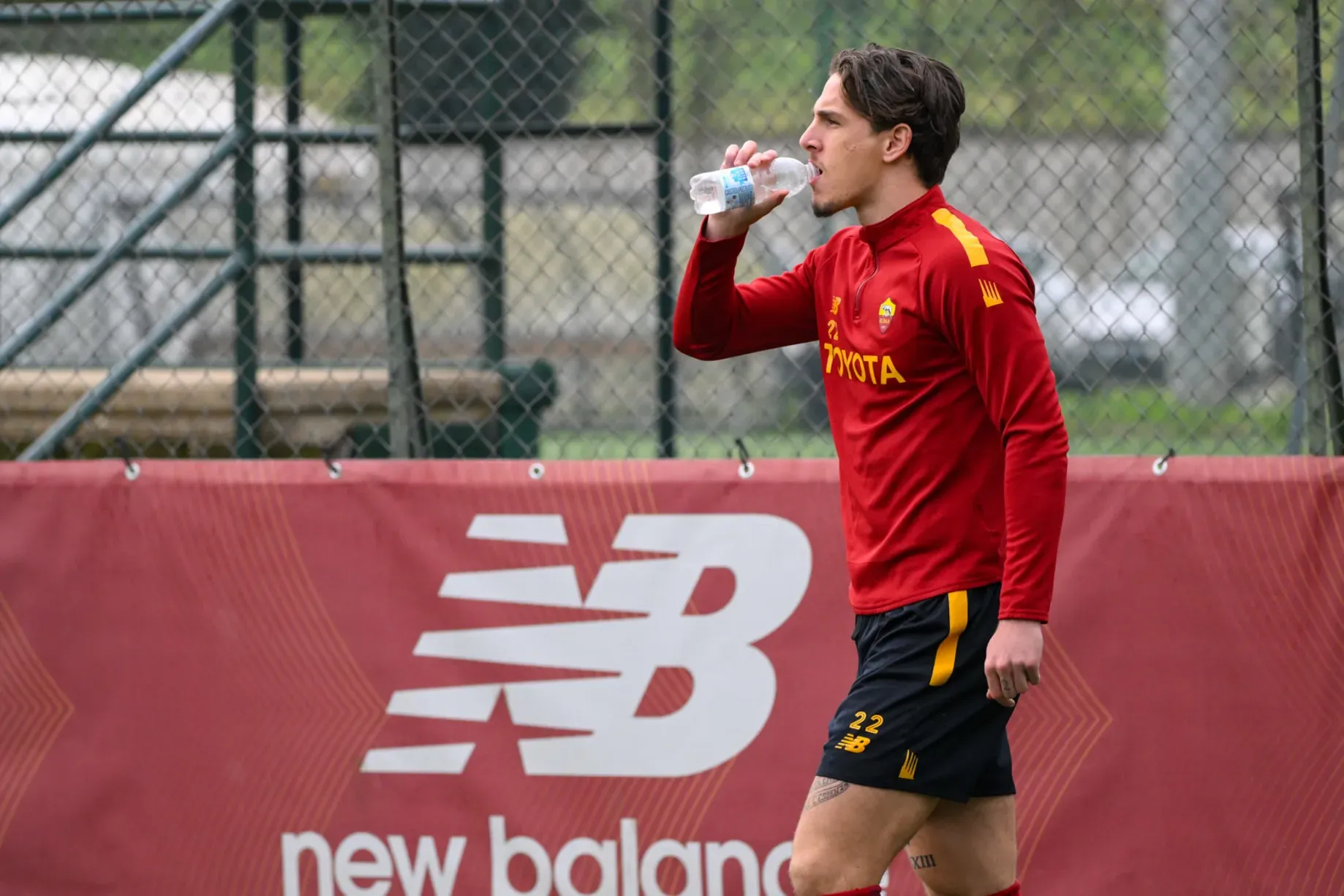 zaniolo allenamento 2 gennaio