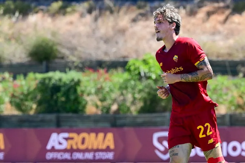 zaniolo esulta