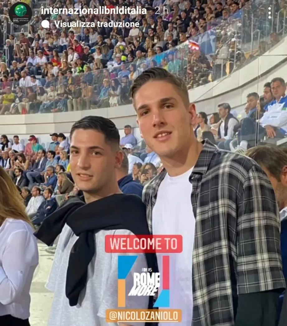 zaniolo foro italico