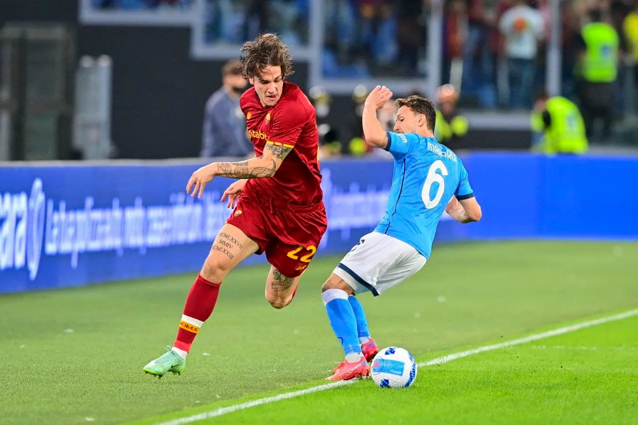 zaniolo mario rui roma napoli