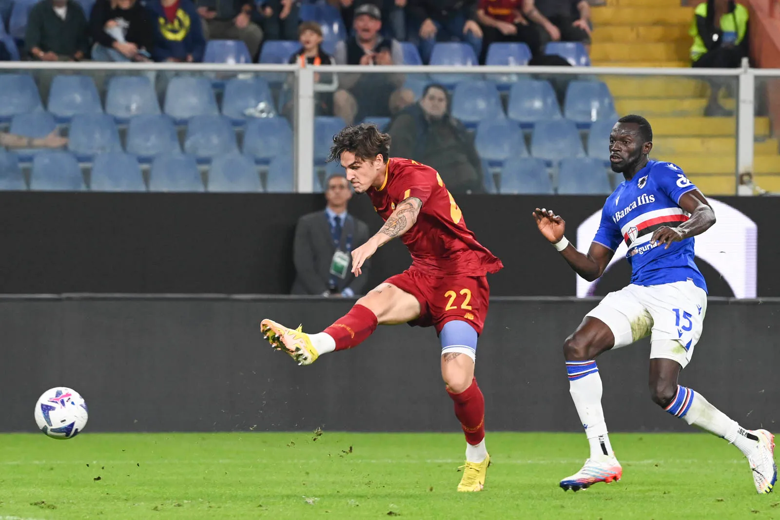 zaniolo samp roma