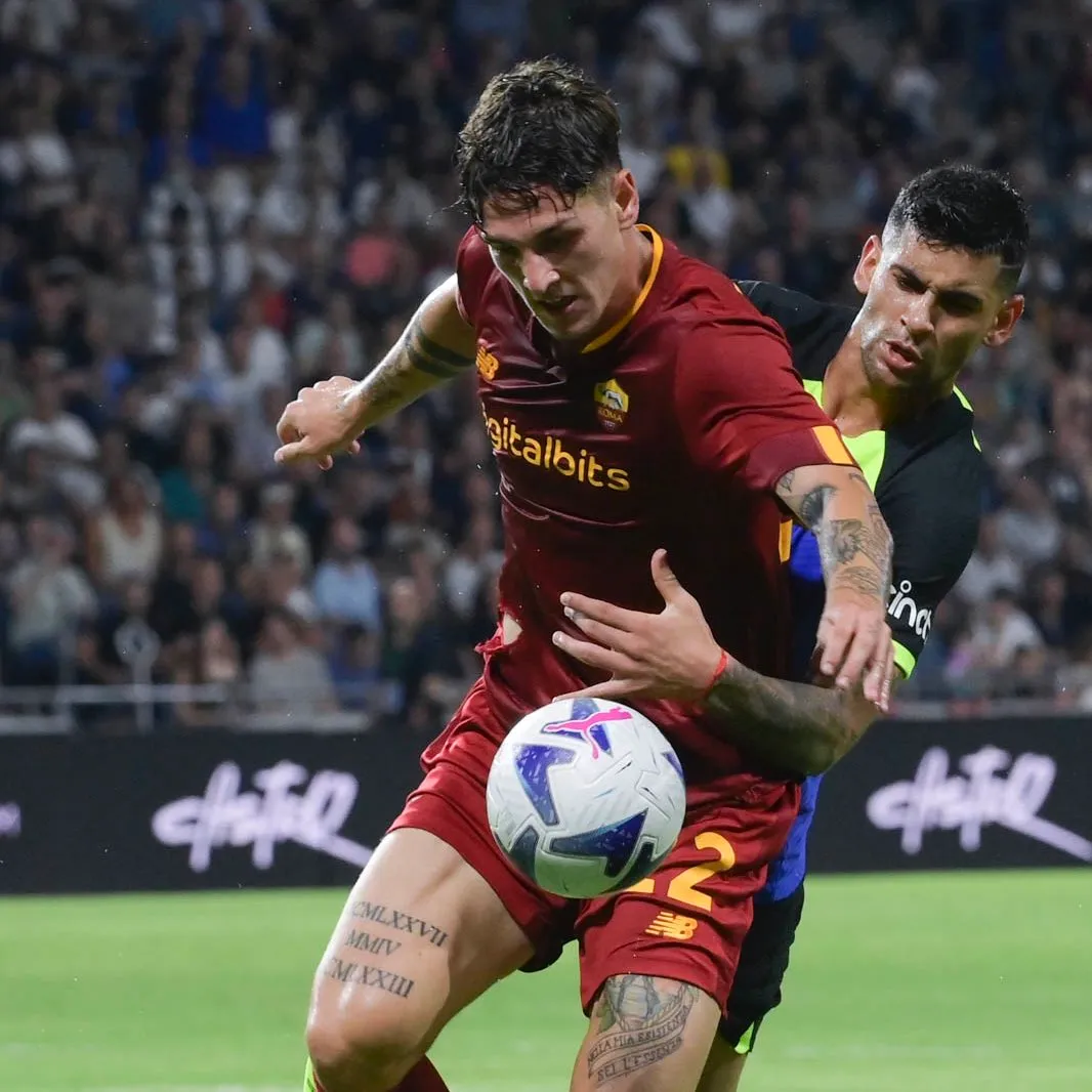 zaniolo tottenham roma