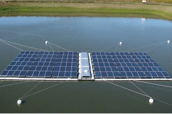 zonnepanelen drijvend