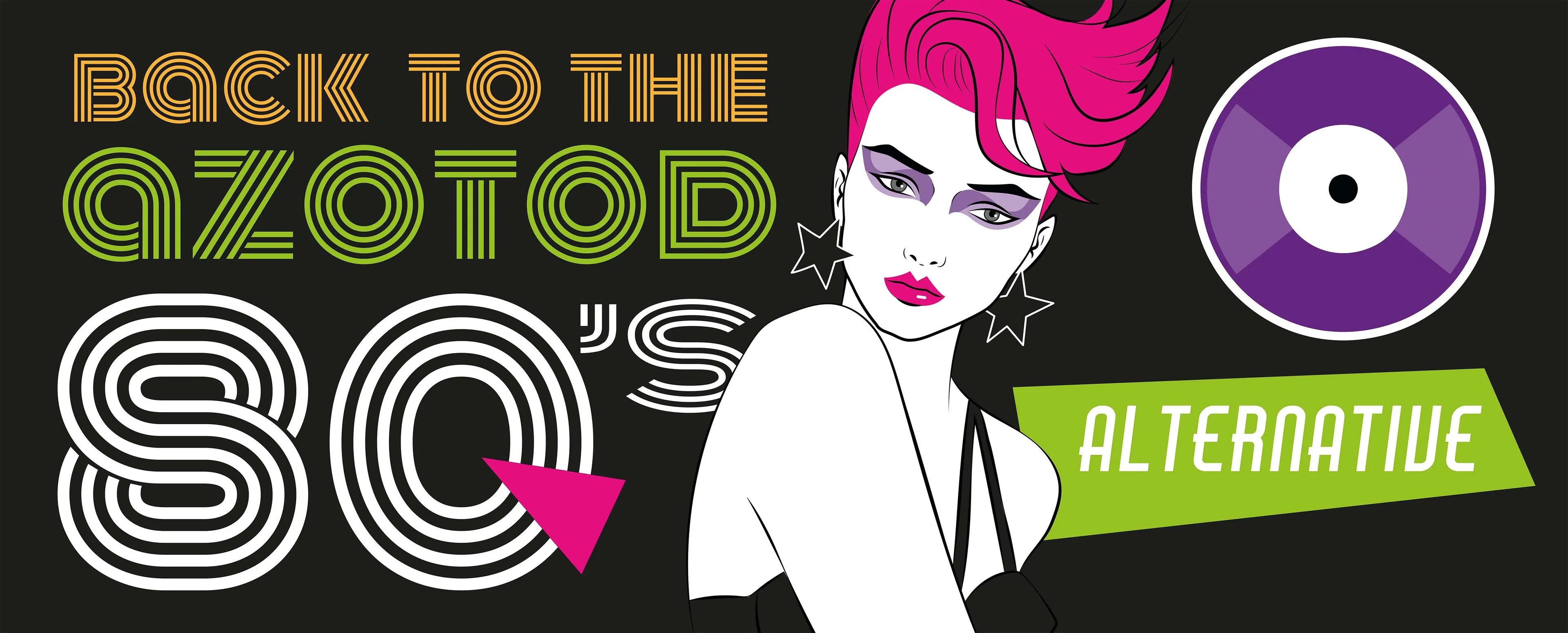banner back to the azotod 80s alternative