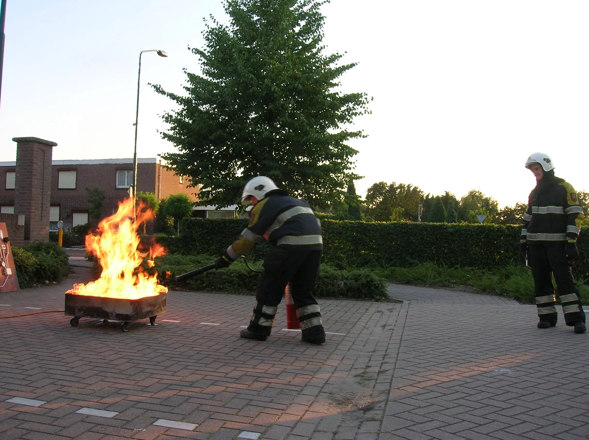 brandweer oefen