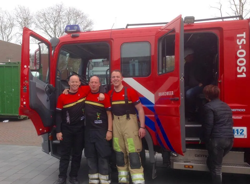 brandweermannenfietsen