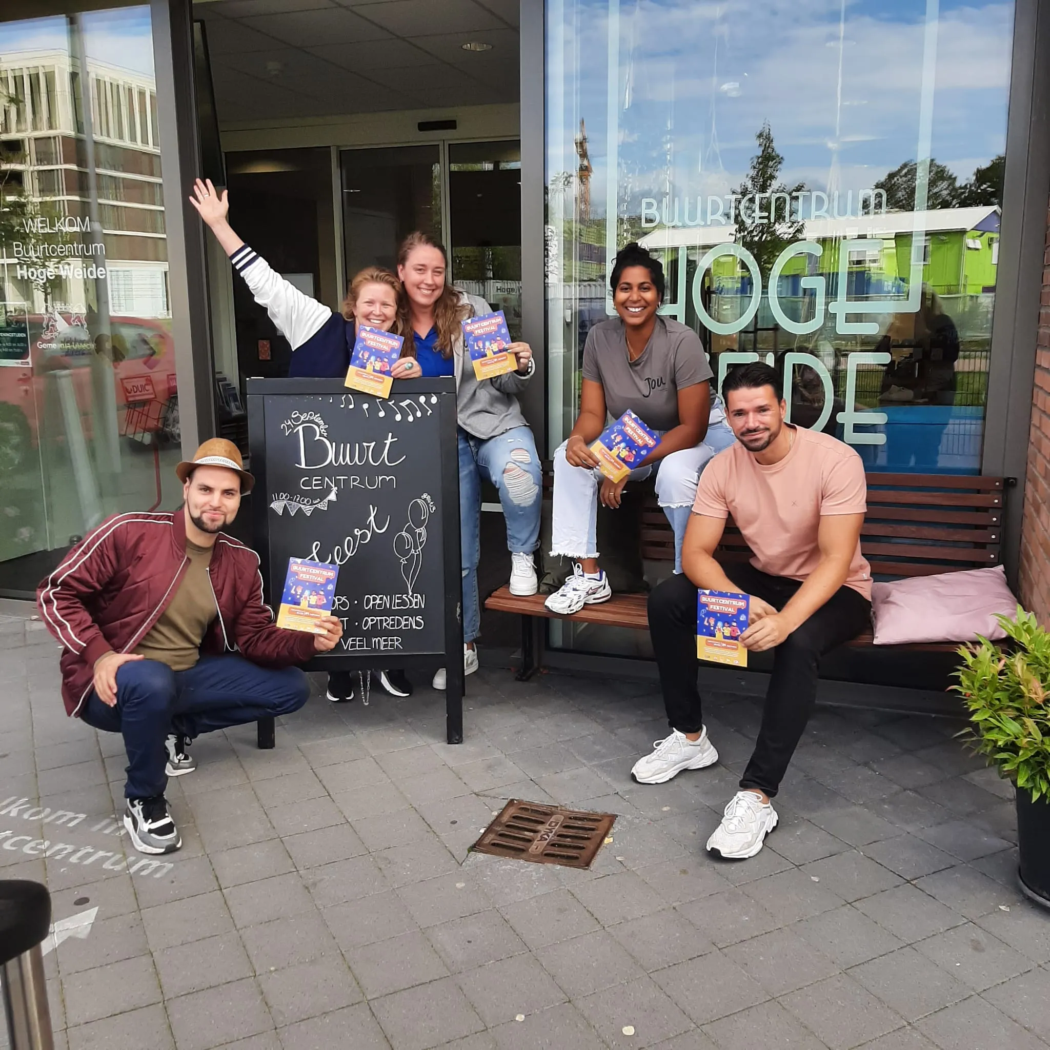 buurtcentrumflyerfoto