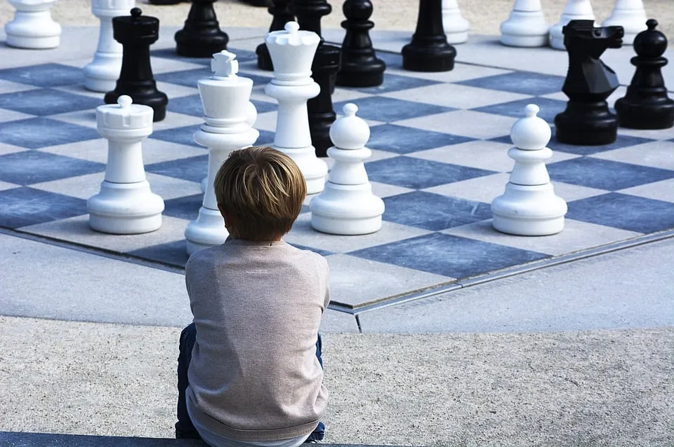kinderen schaken