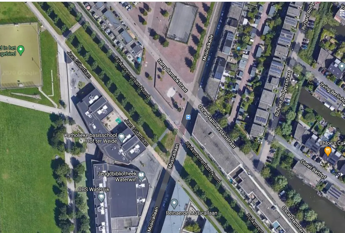 kruising musicalkade rijnkennemerlaan