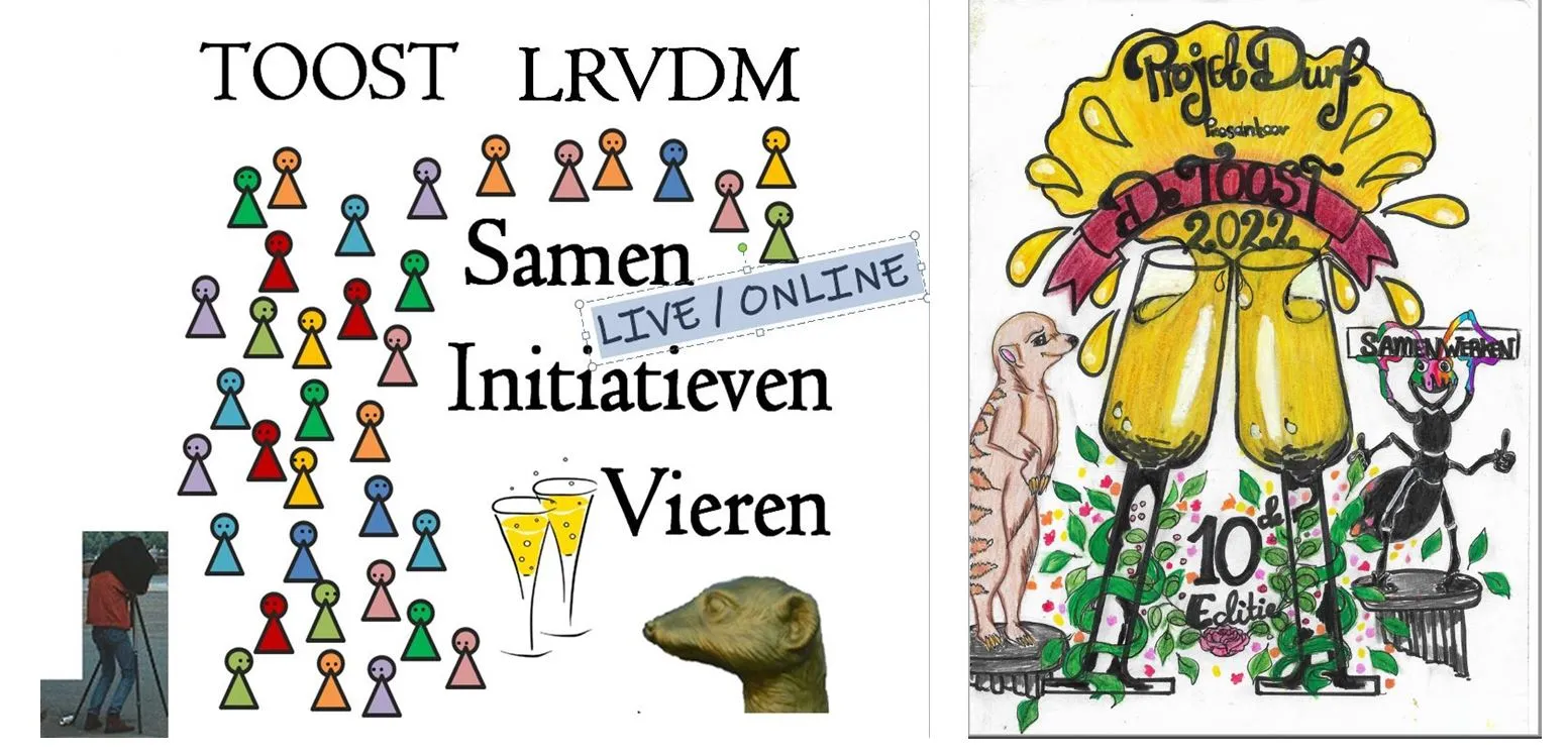logo toost lrvdmh 2022 online editie 10 met durf 211107