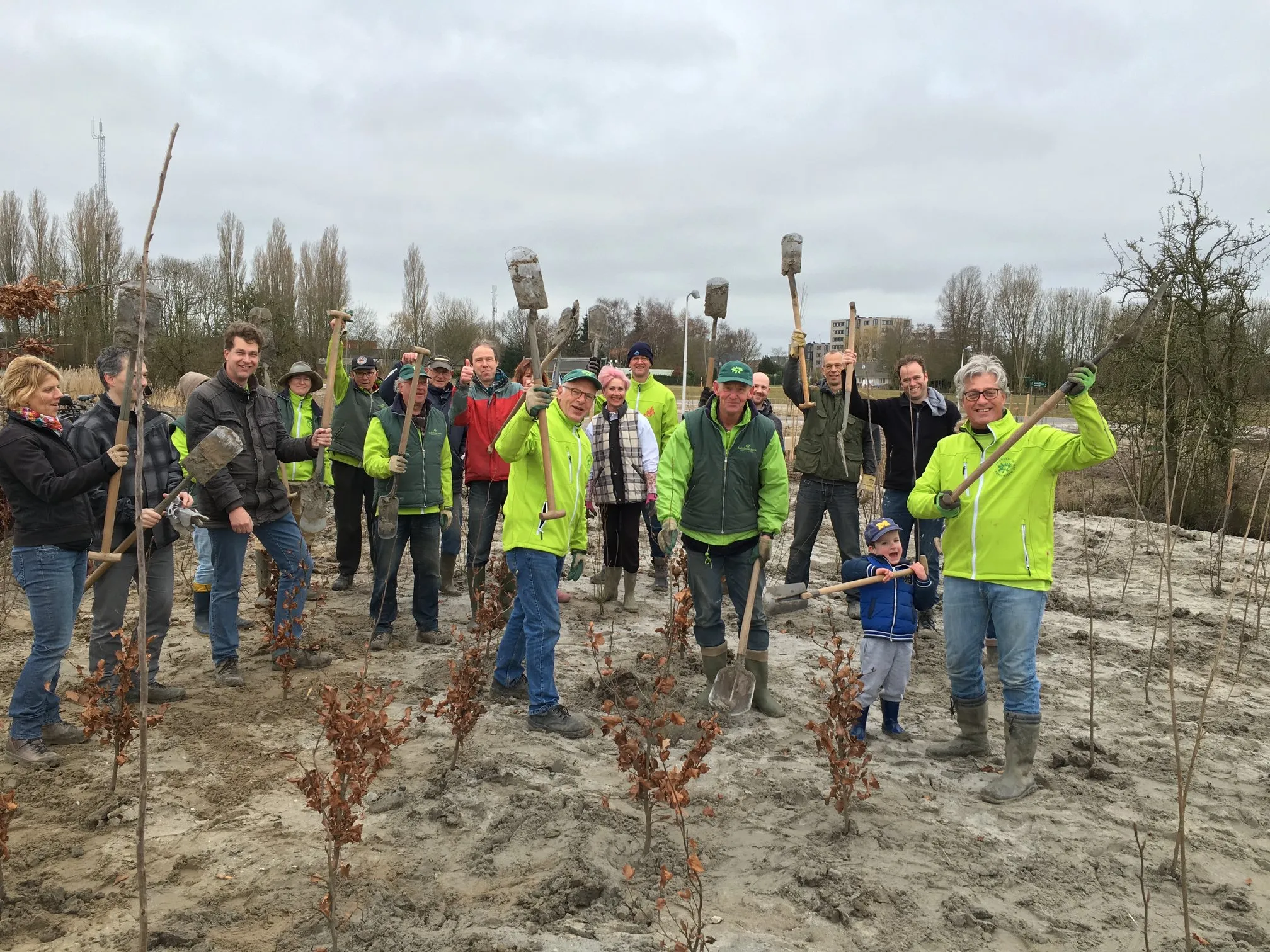 maximapark bomen planten