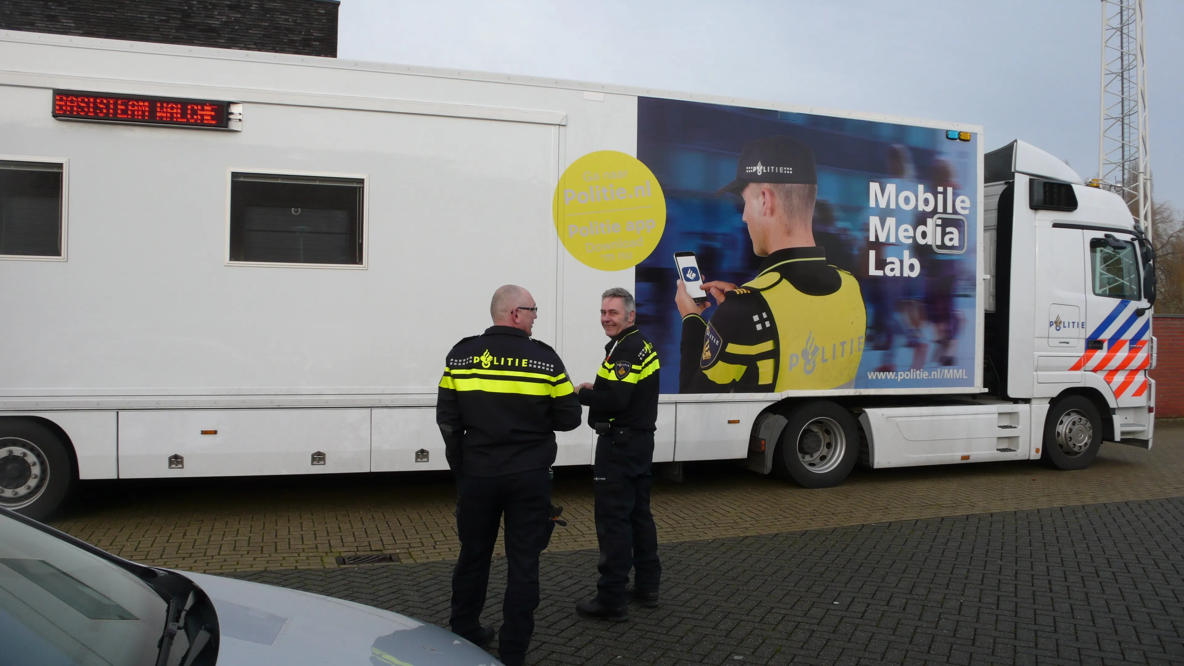 mobile media lab politie