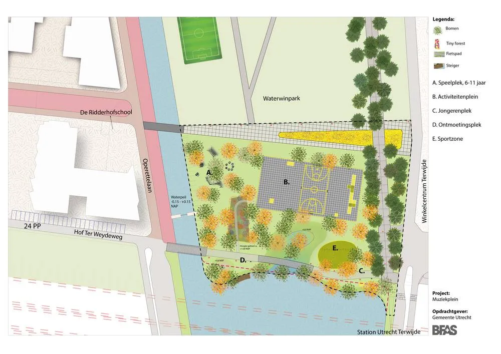 muziekplein herinrichting