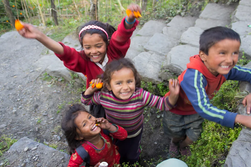 nepalese kids