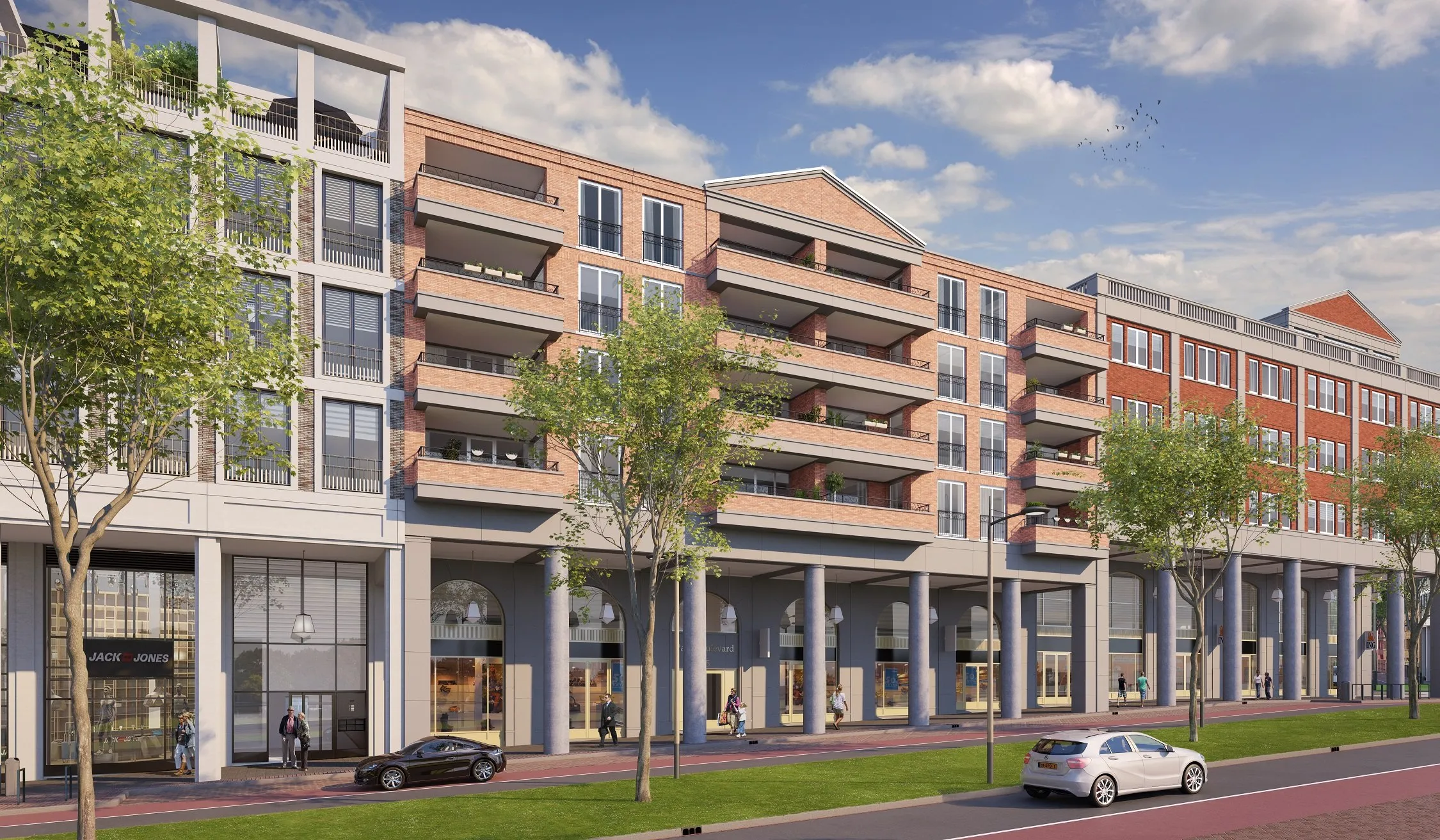 parijsboulevard met bang olufsen ter horst