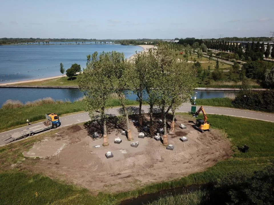 plaatsing kunstwerk johan de boer 2