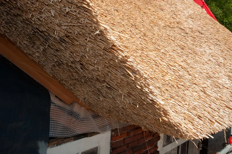 rieten dak