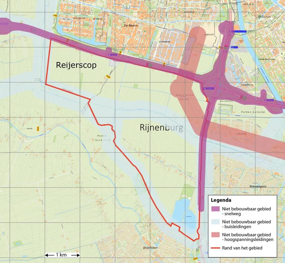rijnenburg kaart