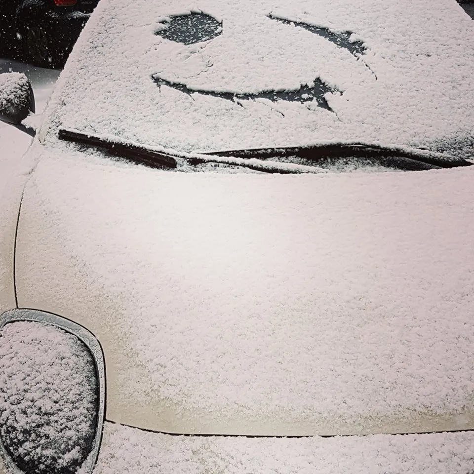 sneeuw auto
