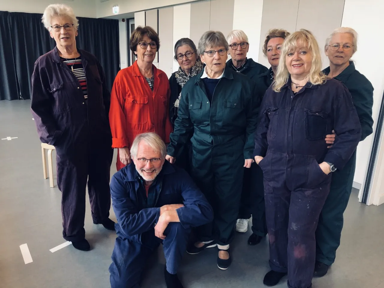 van het pad af groep