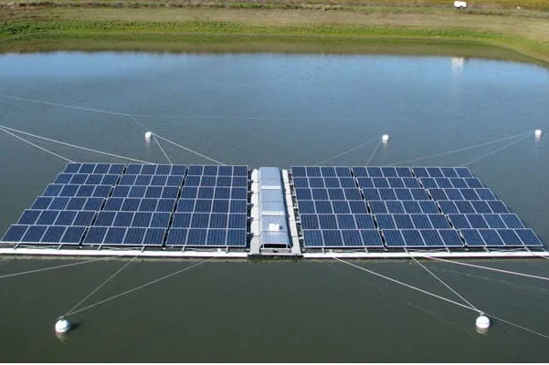 zonnepanelen drijvend