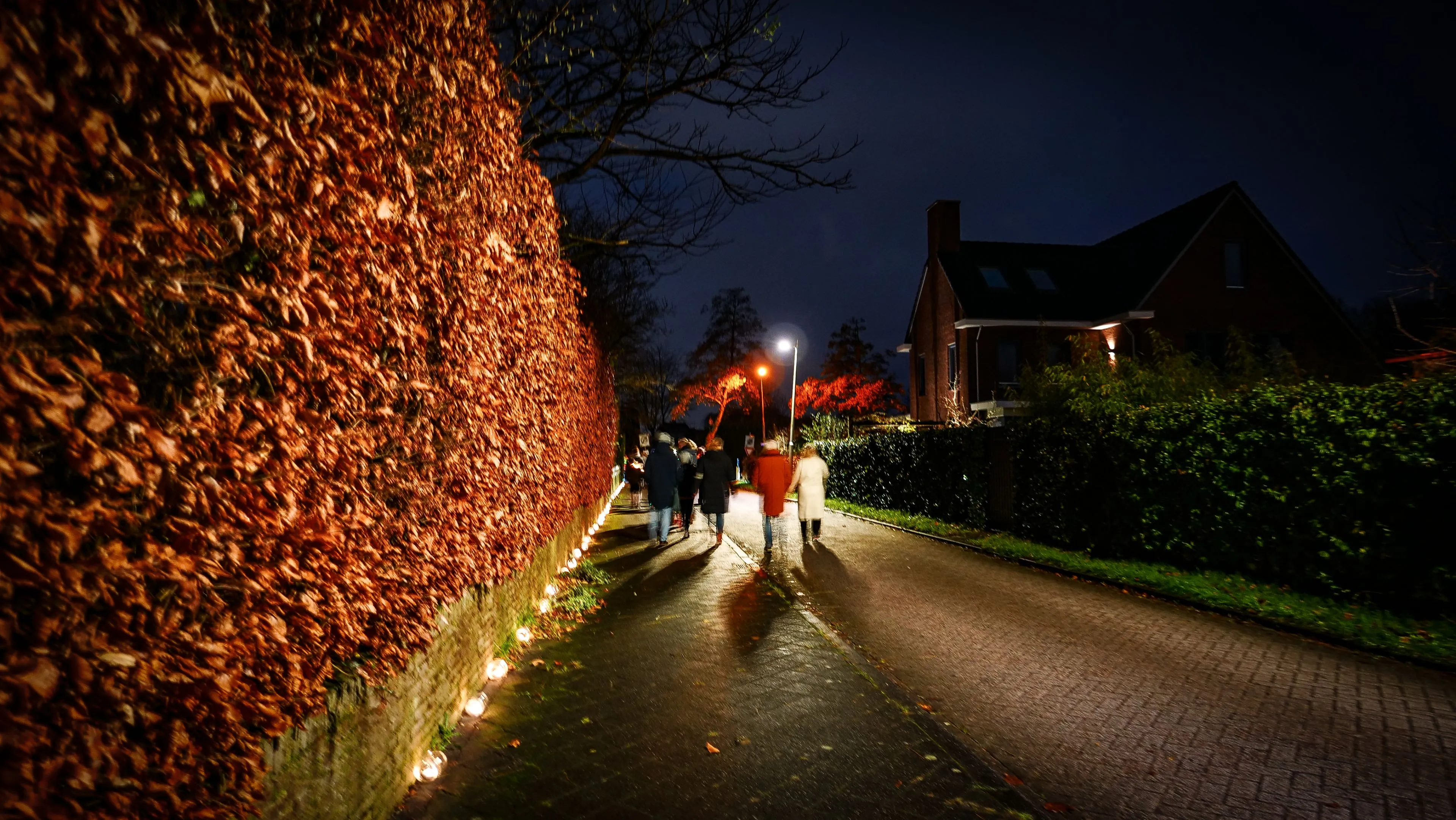 kort en krachtig lichtjesroute terugblik