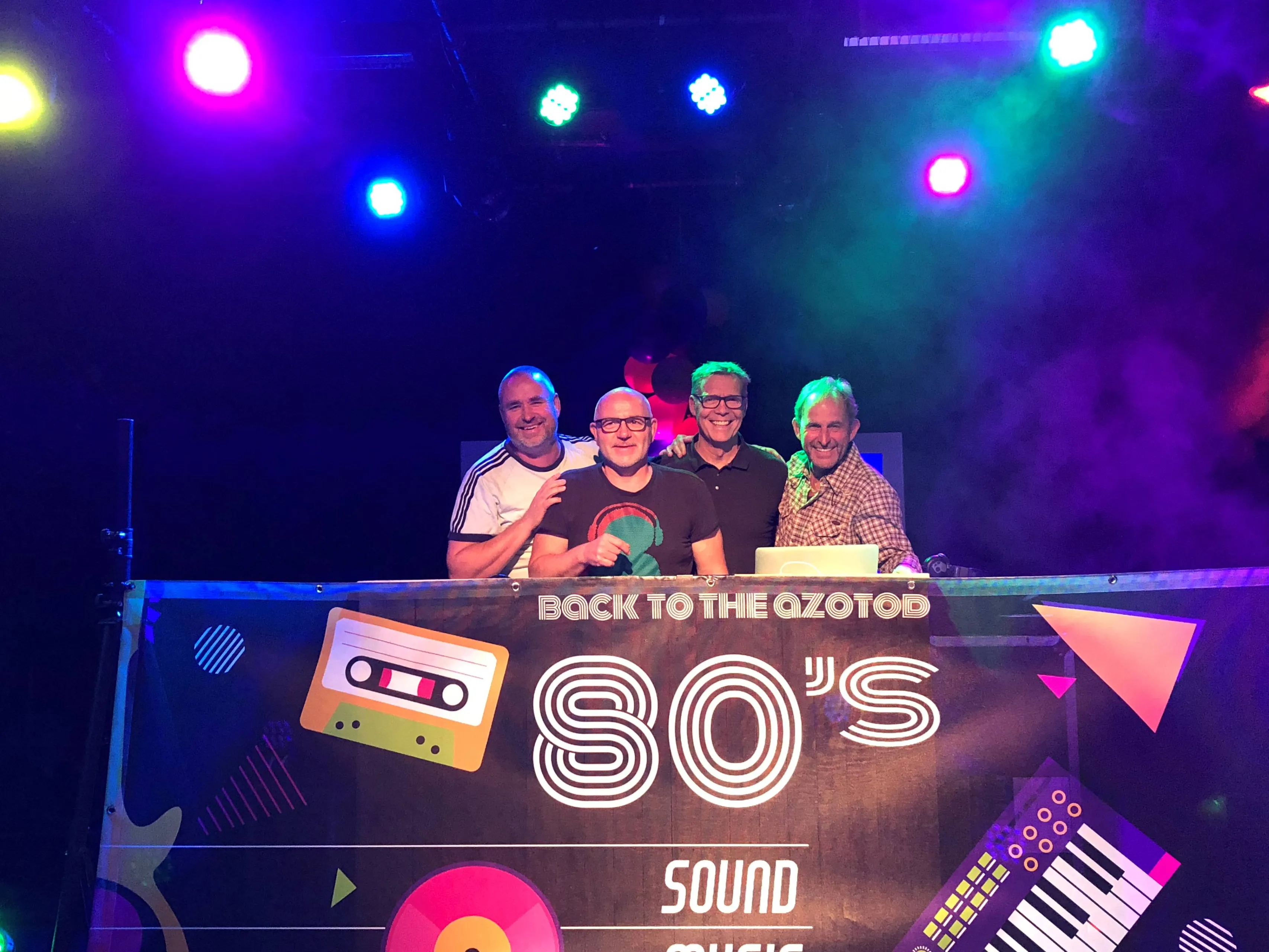 back to the 80s 4 djs