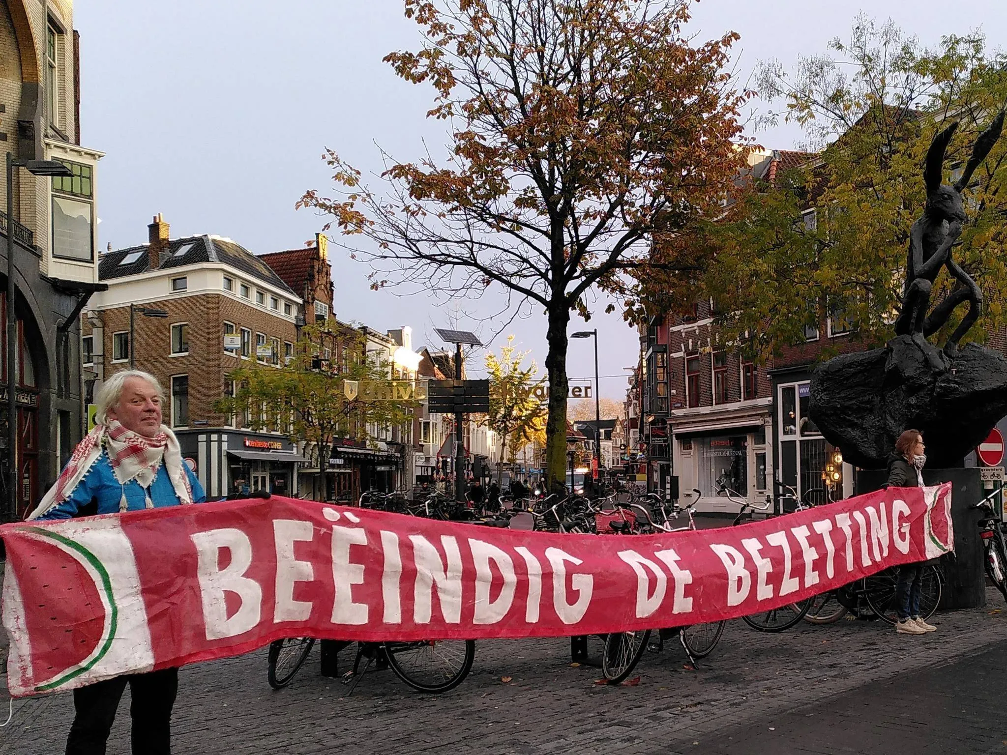 silent street protest 1