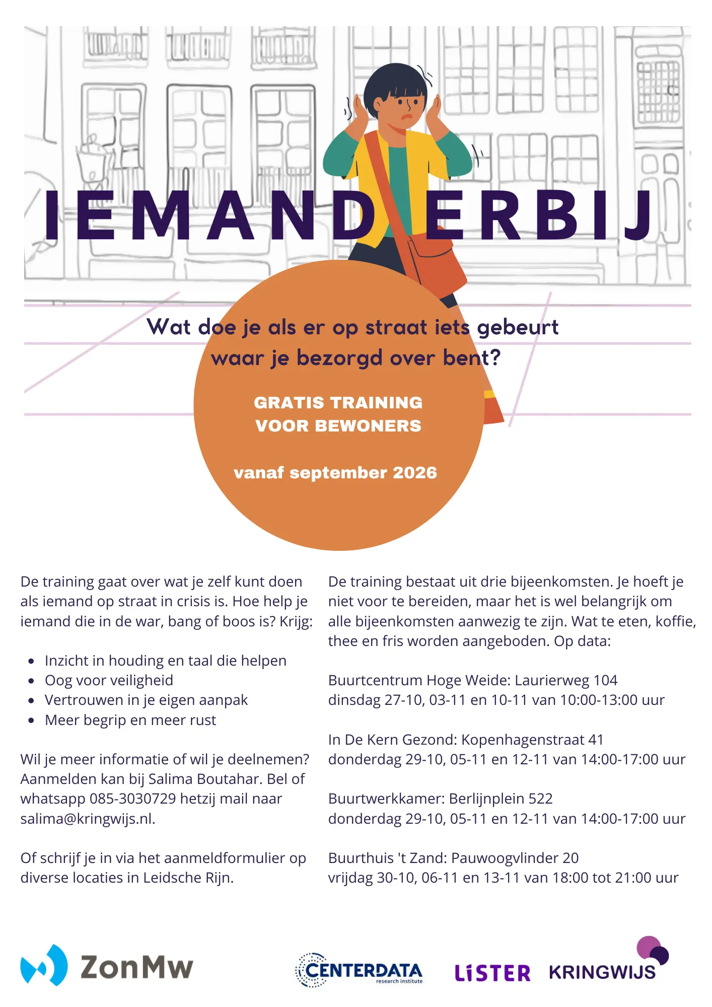 Folder Iemand Erbij - ronde oktober