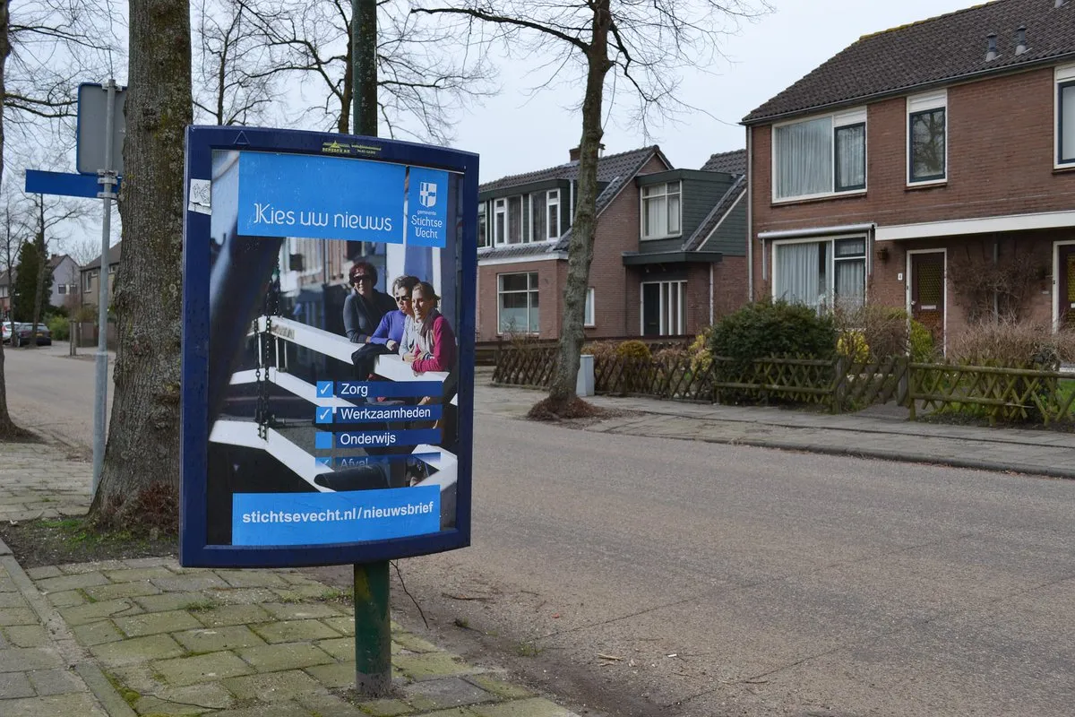 a0 reclamebord