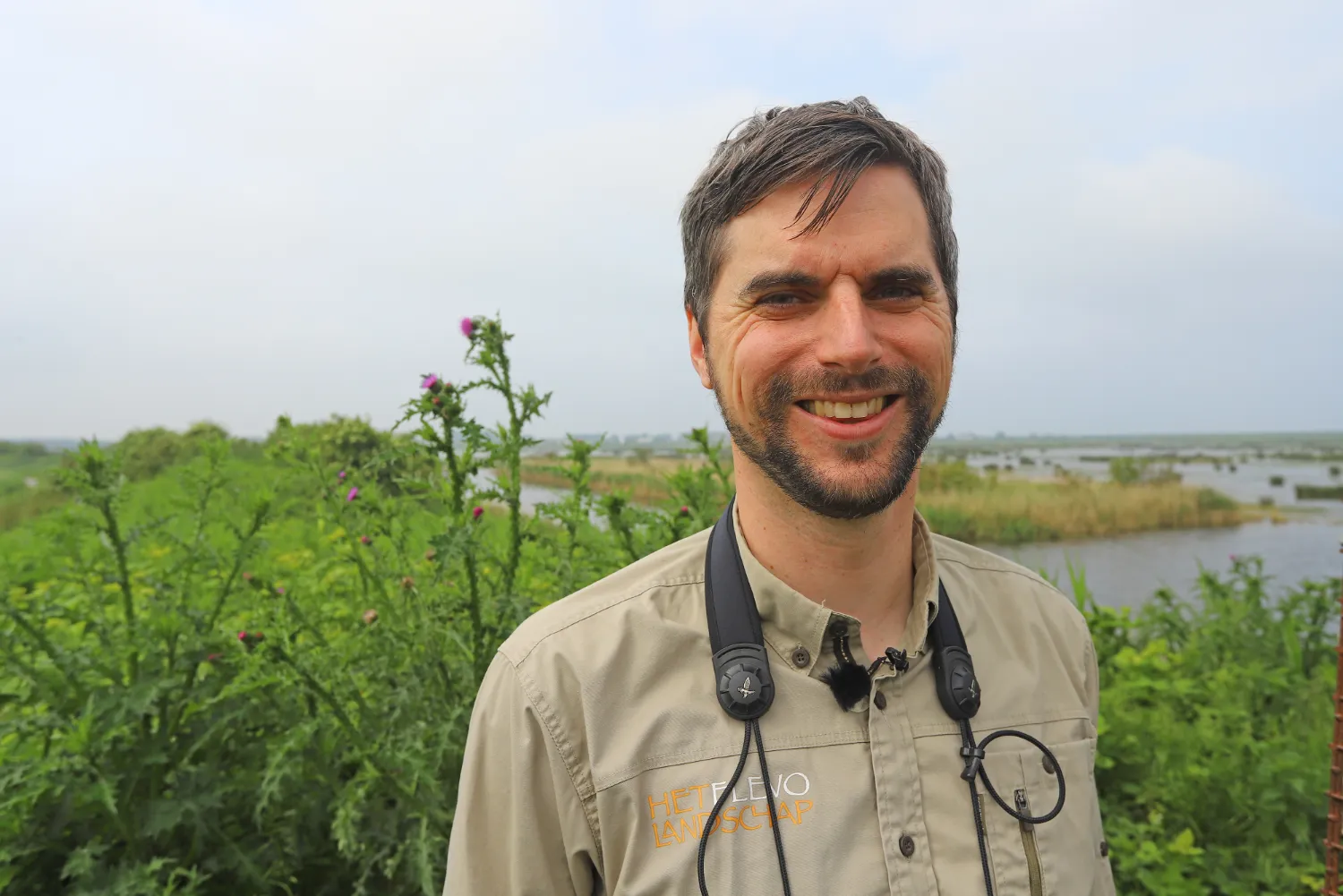 boswachter wouter meijboom bij de natte graslanden 1 interaxxie fotografie