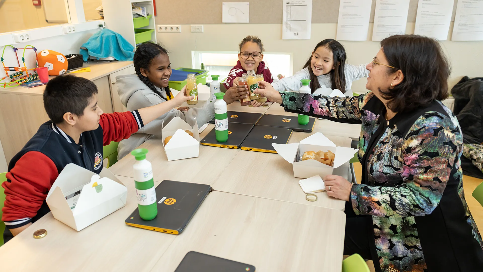cora luncht met driestromenland