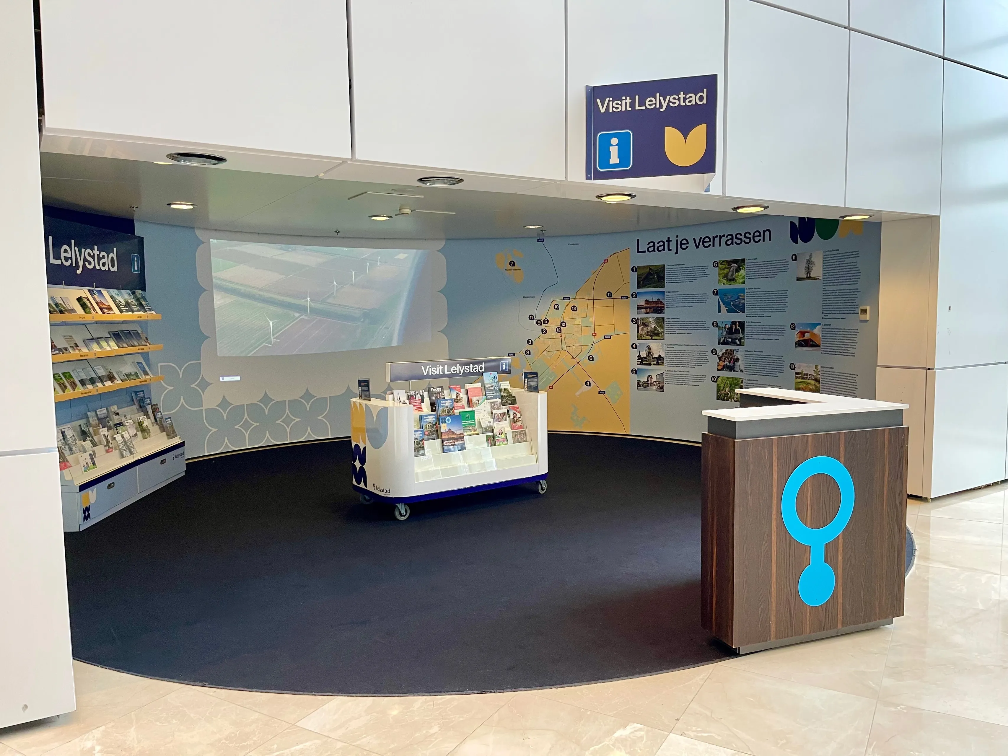 de vernieuwde toeristische nis in het stadhuis