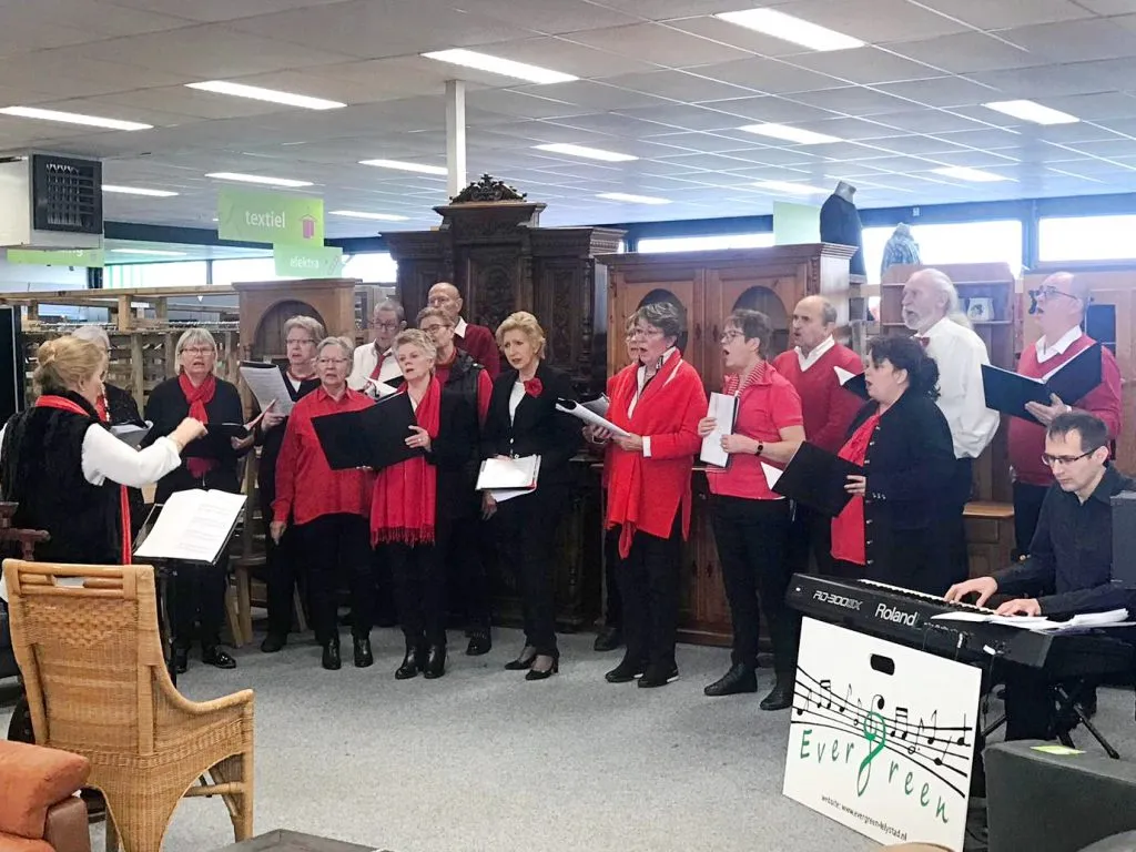 evergreen groene sluis