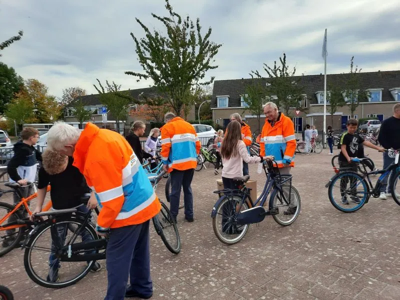 fietsverlichting controle lelystad