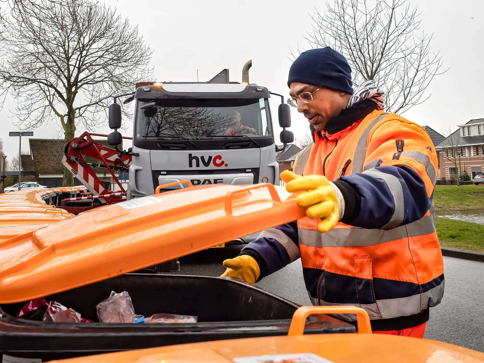 gewijzigde afvalinzameling tijdens pasen