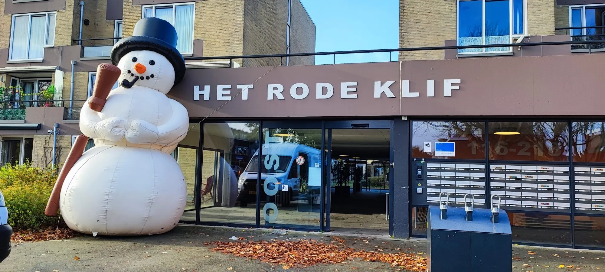 het rode klif interaktcontour