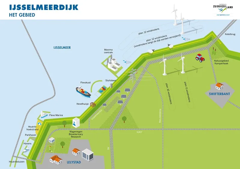 ijsselmeerdijk gebied