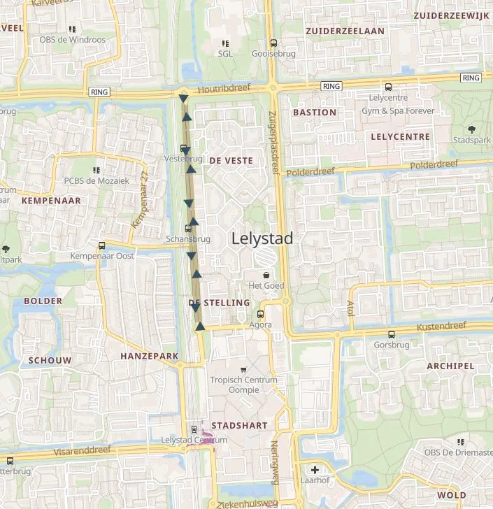 kaartje stationsdreef gem lelystad