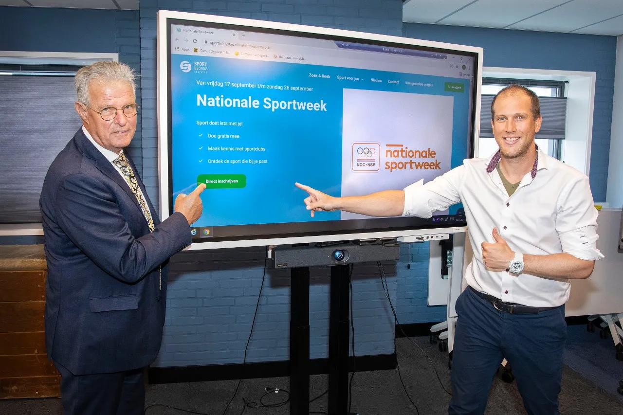 nationale sportweek inschrijven
