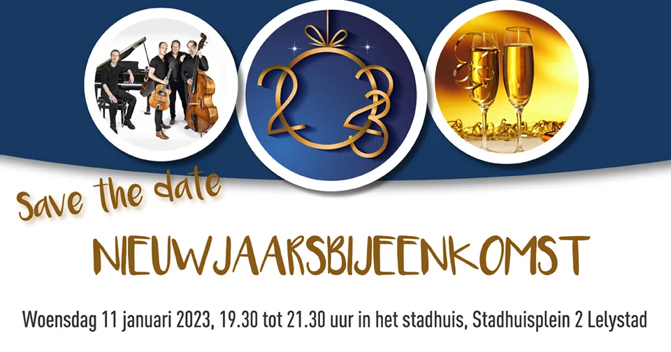 nieuwjaarsbijeenkomst stadhuis lelystad