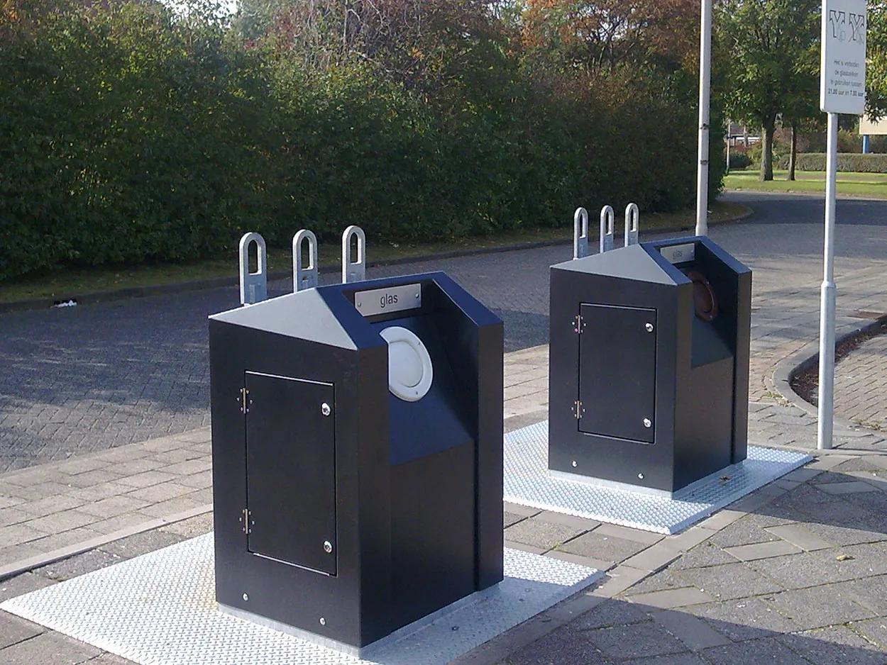 ondergrondse afvalcontainers