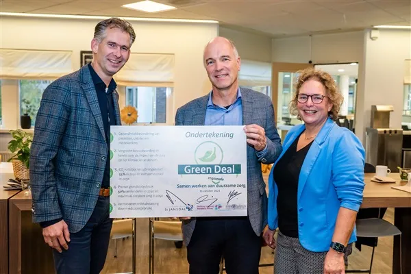 ondertekening green deal 30 ziekenhuis st jansdal
