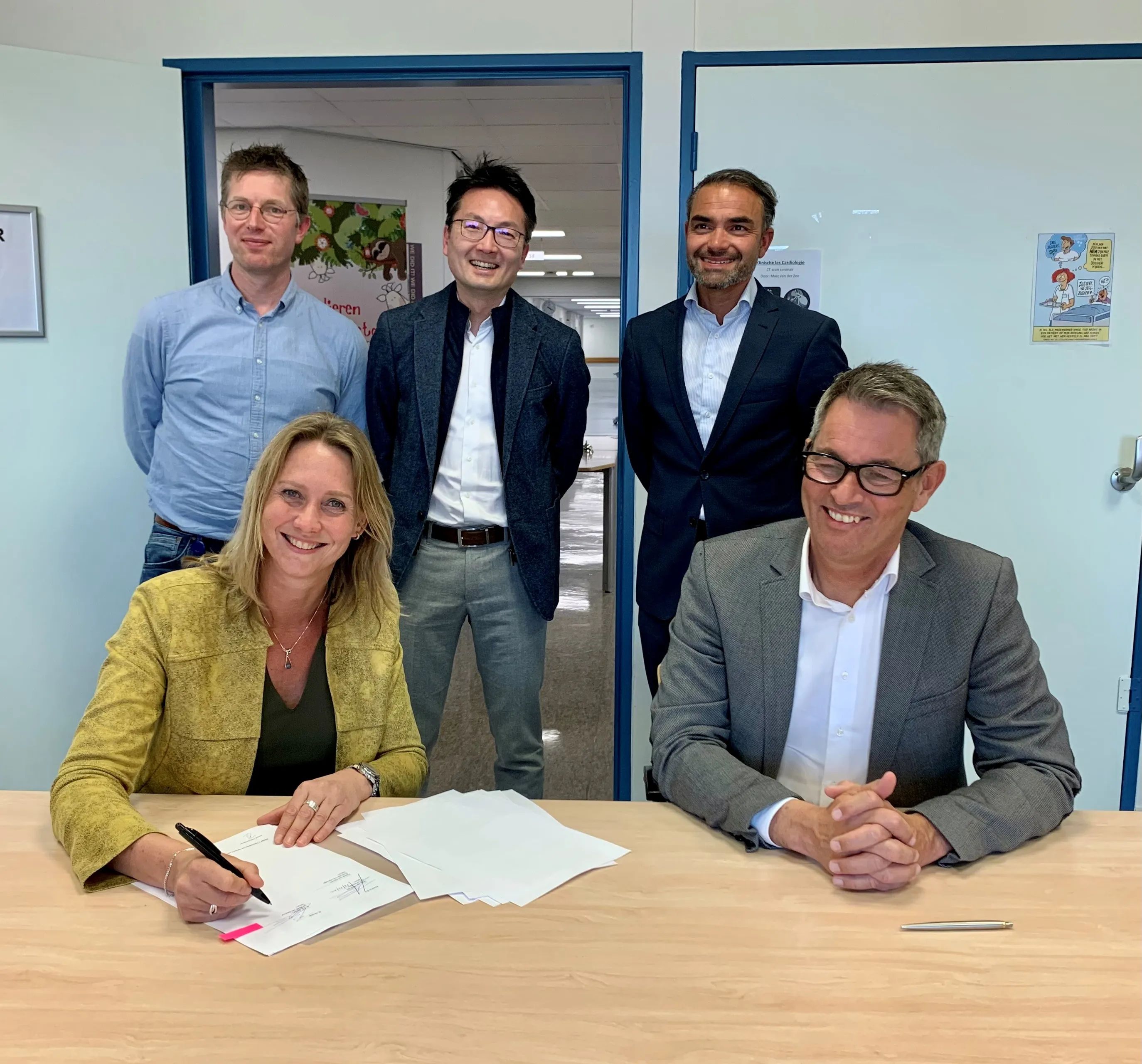 ondertekening thuisdialyse