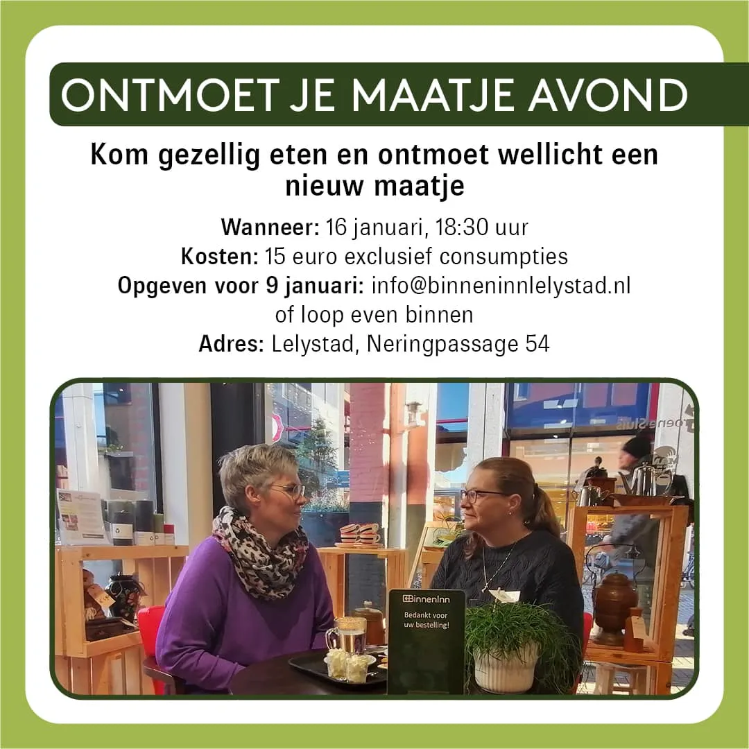 ontmoet je maatje