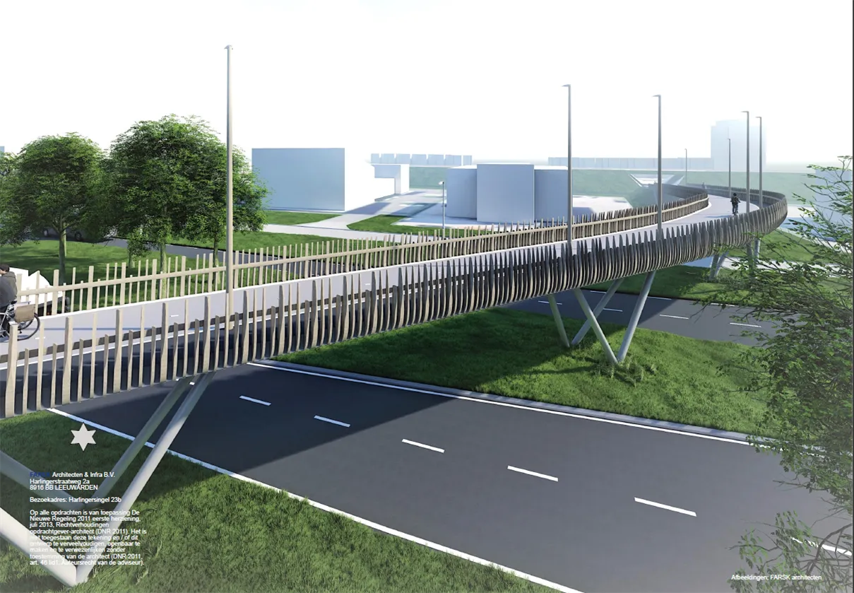 ontwerp campusbrug