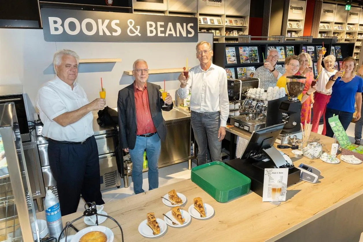 opening books en beans flevomeer bibliotheek
