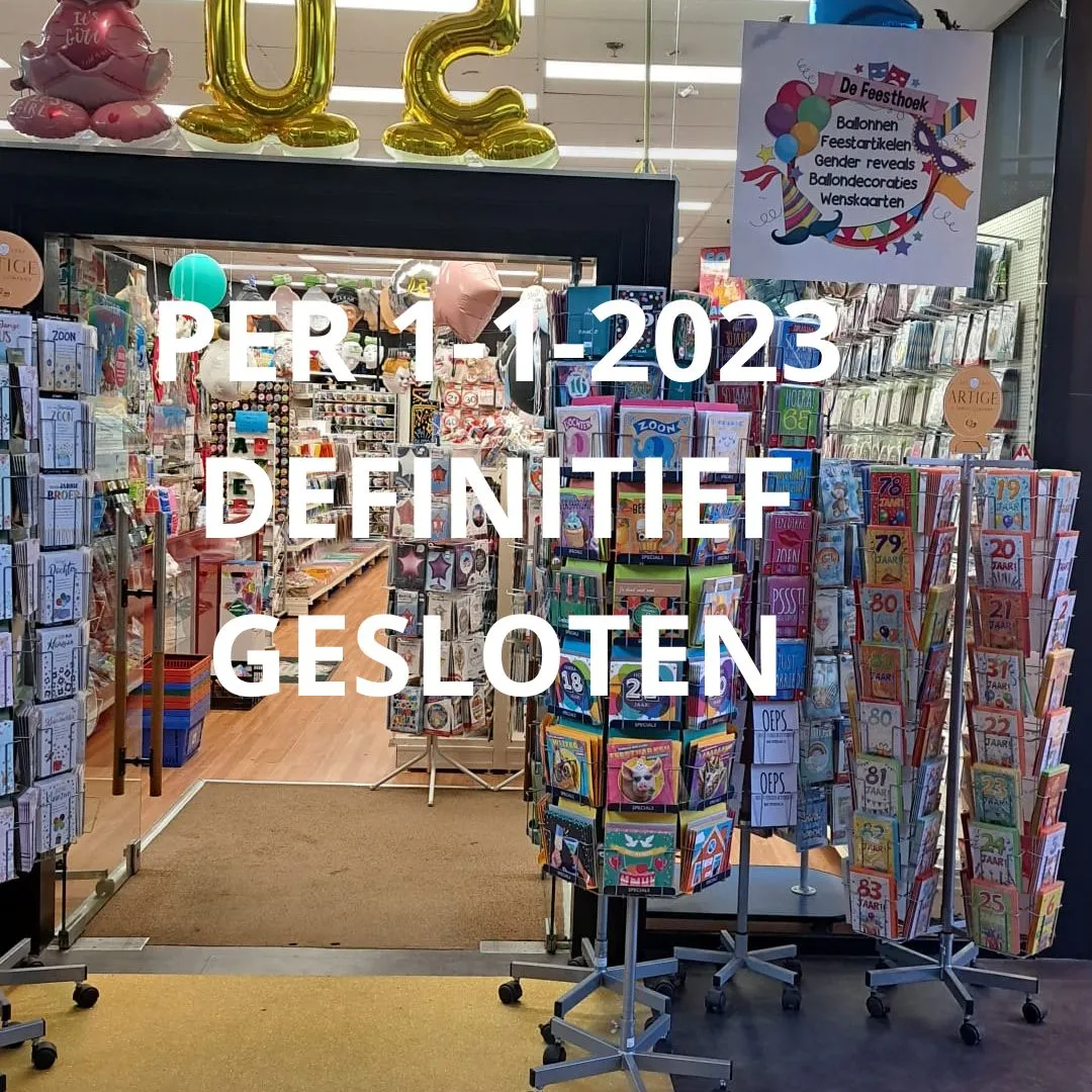 sluiting feesthoek lelystad